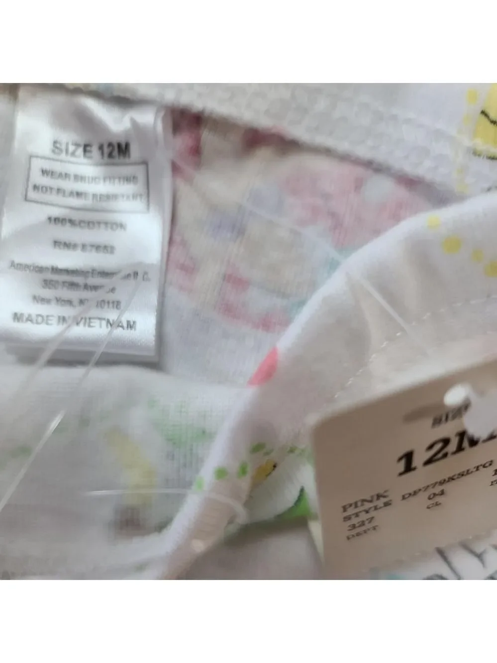 Disney Infant 12M Pajamas 2-Pack NWT NWOT